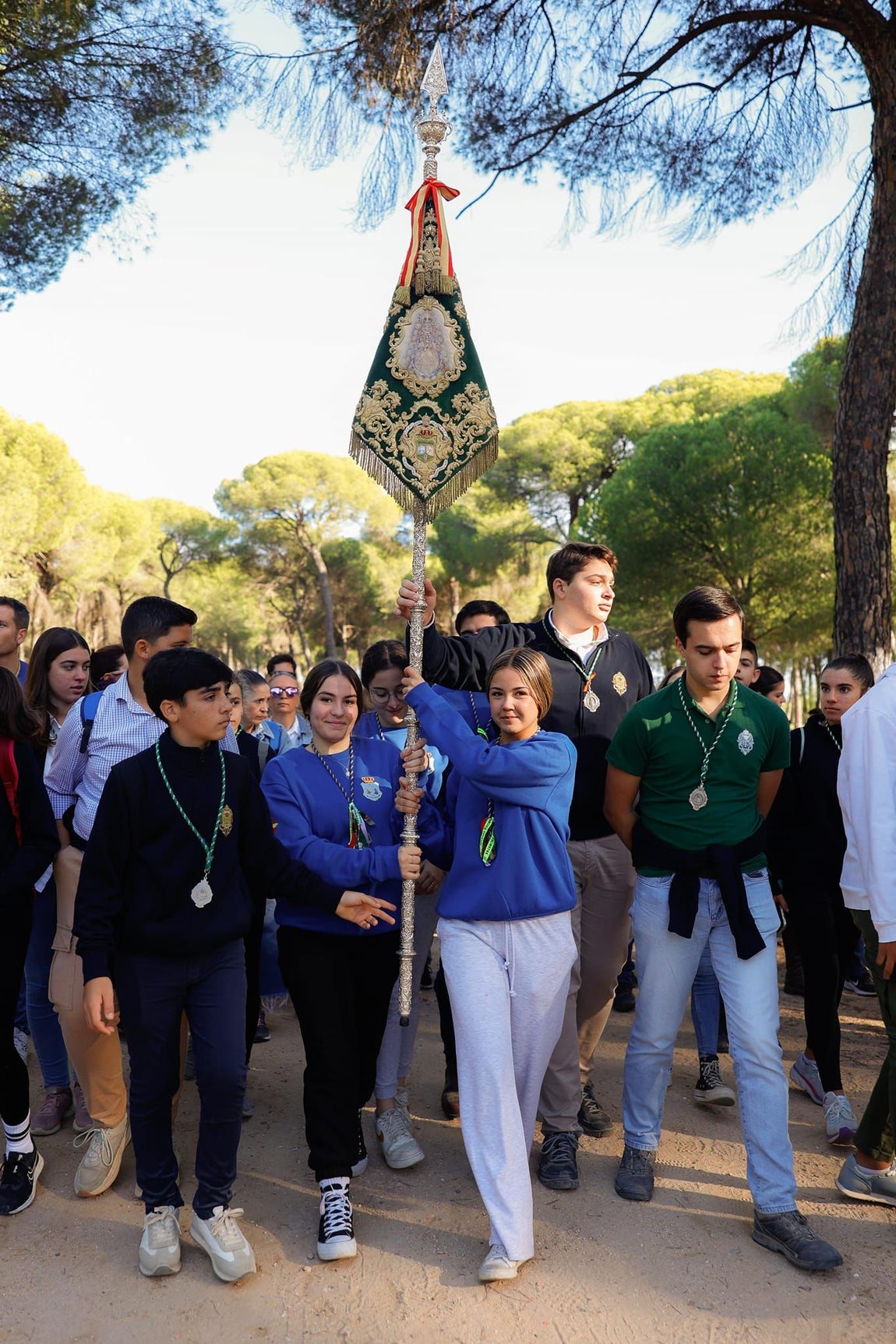 La semilla rociera camina con paso firme a su encuentro con la Virgen del Rocío: &quot;Impone muchísimo&quot;