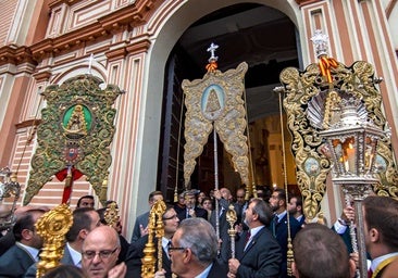 La lluvia obliga a aplazar la celebración del Rosario Jubilar Rociero