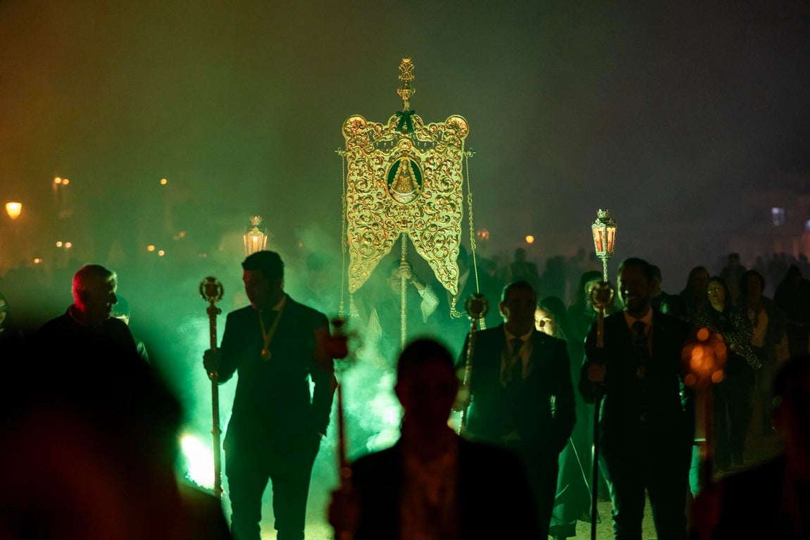 El rosario jubilar rociero, en imágenes