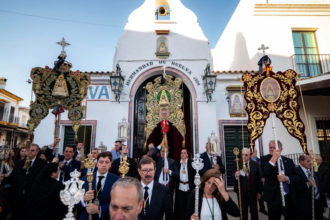El rosario jubilar rociero, en imágenes