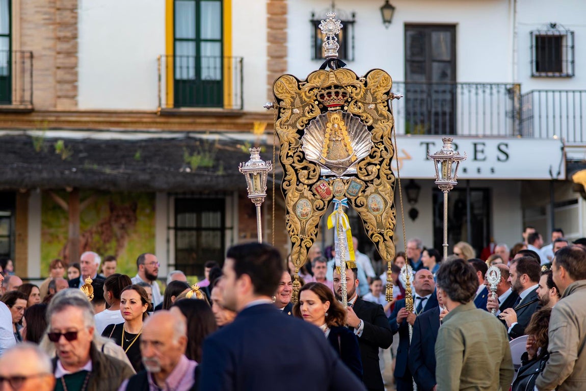 El rosario jubilar rociero, en imágenes