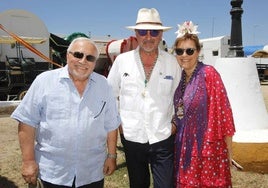 Luis Baras, Carlos Herrera y Aurora García