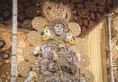 Un plano de la Virgen del Rocío