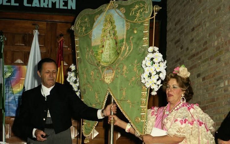 Carmen Limón, primera mujer al frente de la Hermandad del Rocío de Punta Umbría: «Lo más bonito de mi vida ha sido dar a luz a mis cinco hijos y ser hermana mayor»