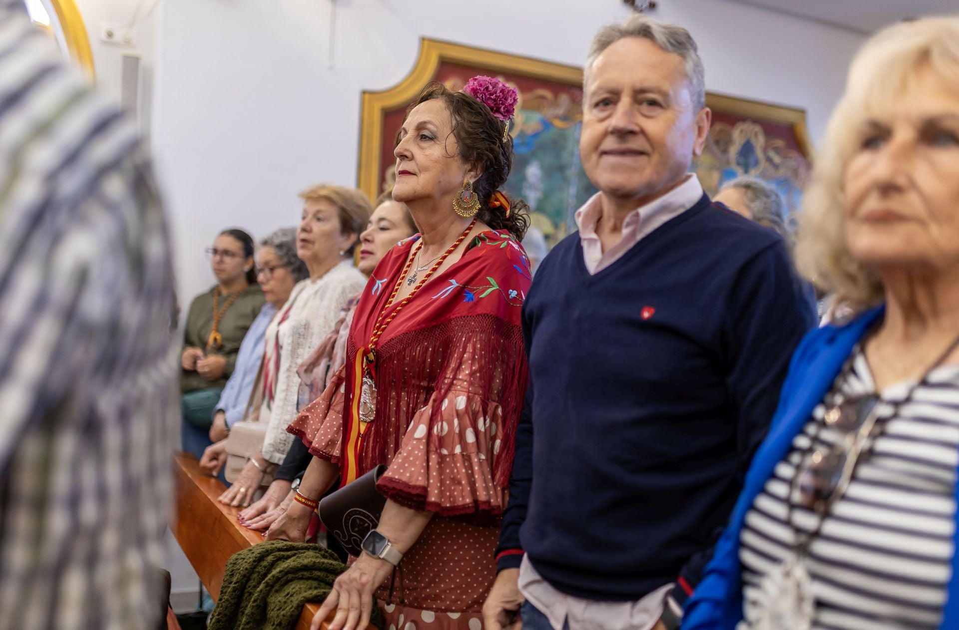 La salida de la Hermandad del Rocío de Emigrantes, en imágenes