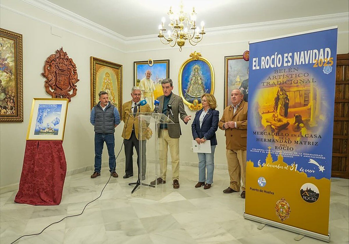 La Hermandad Matriz de Almonte presentó este martes su amplia programación navideña