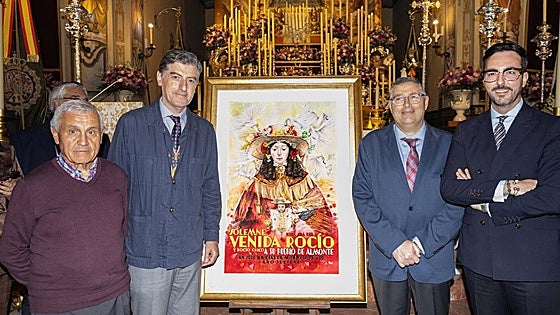 La Matriz de Almonte presenta el cartel de la Venida de la Virgen «con la mirada ya puesta en el mes de agosto»