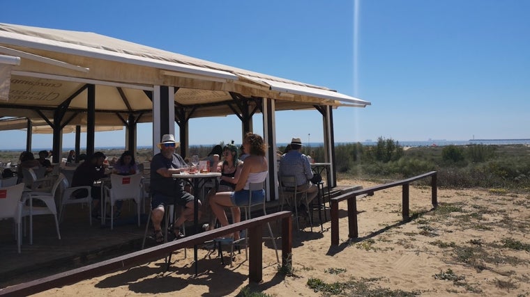 Terraza del Chiringuito Cherengueti