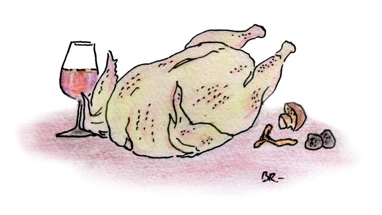Pavo trufado para Año Nuevo