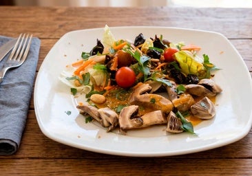 Nuestra ensalada.