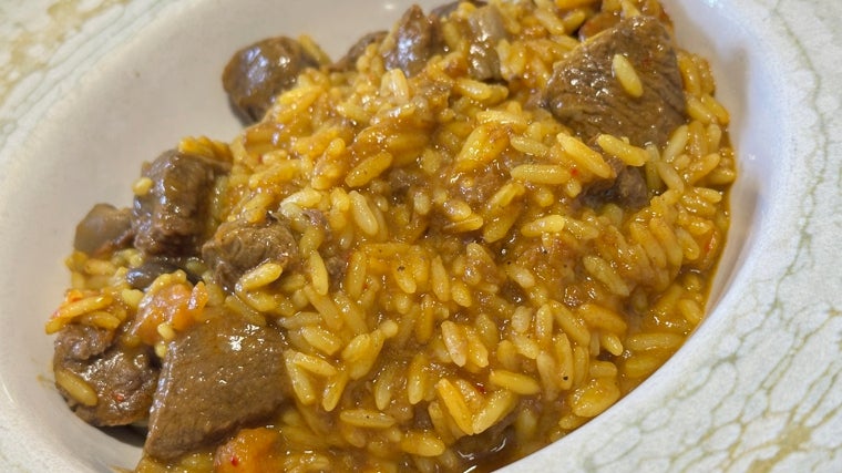 Arroz de venado