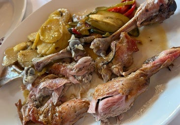 Brazuelo de cordero lechal al horno