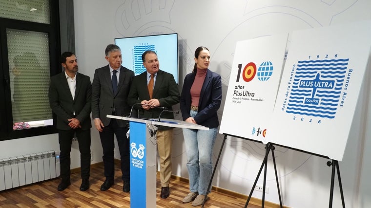 La presentación del logotipo ha tenido lugar esta mañana en la Diputación de Huelva