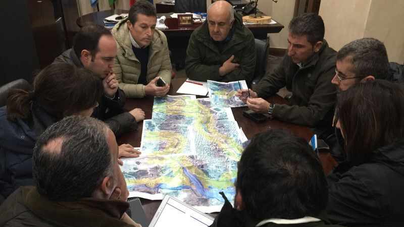 La Junta inicia una primera actuación en el arroyo Santa María de Nerva tras las inundaciones