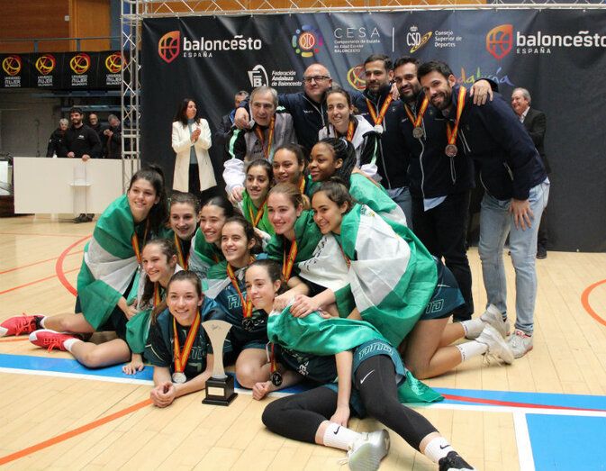 Oro en infantil masculino y plata en cadete femenino para Andalucía en el Campeonato de España