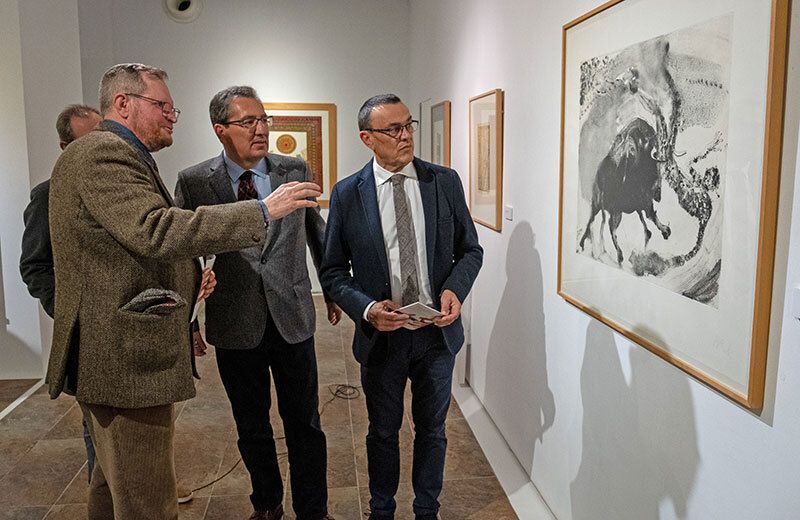 La exposición 'Obra gráfica en la Colección Fundación Cajasol' llega a la Sala de la Provincia