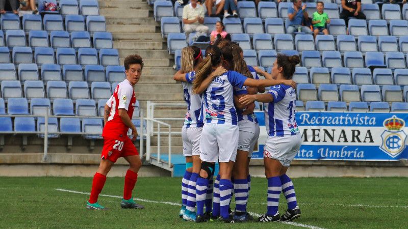 El Sporting Huelva libra un duelo clave por la permanencia en Sevilla