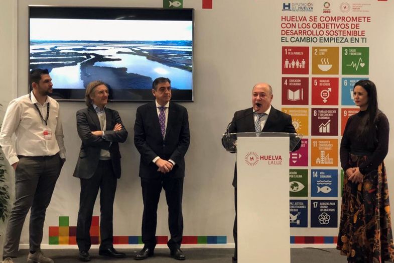 Intensa jornada de Islantilla en Fitur durante su jornada de presentación