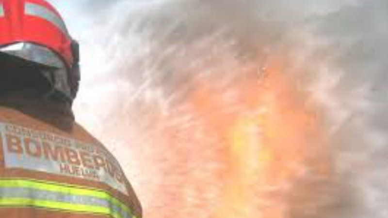 Un brasero en una mesa camilla, origen del incendio de una vivienda esta Nochevieja en La Palma