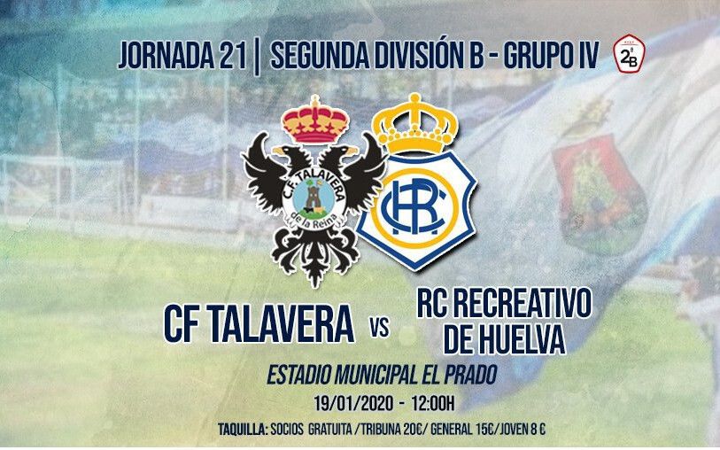 El Talavera-Recre se jugará finalmente a las 12.00 horas