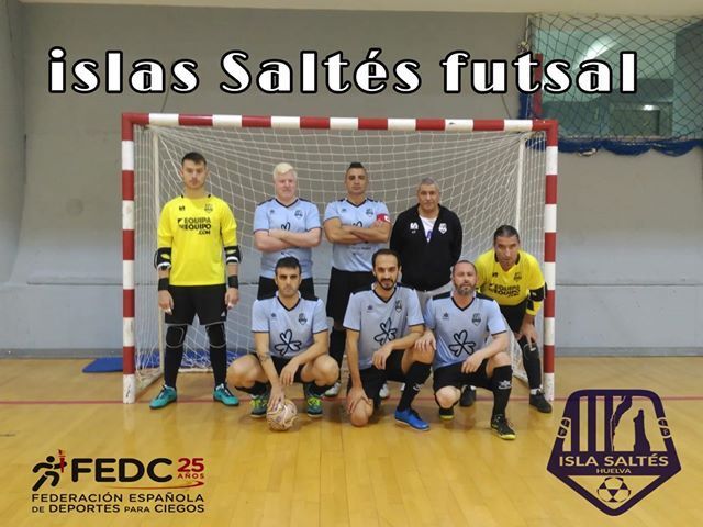 Los 'héroes' del Islas Saltés Futsal Huelva ONCE, camino de la Copa de España
