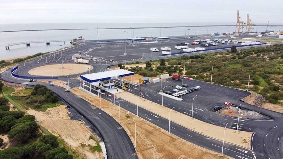 El desdoble del acceso al Muelle Sur estará listo este mes de marzo