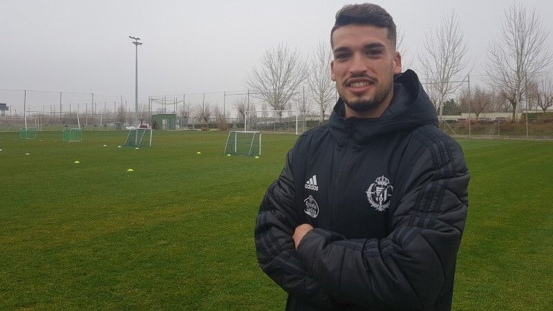 José Alonso va llamando a las puertas del primer equipo en el Valladolid
