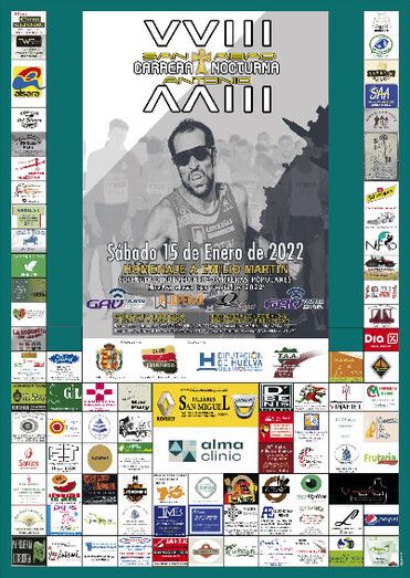 Trigueros celebrará el 15 de enero la XXIII Carrera Nocturna San Antonio Abad