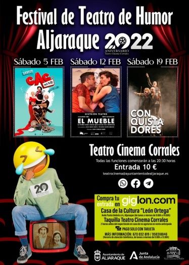 Tres comedias conforman el cartel del 'Festival de Teatro de Humor' de Corrales