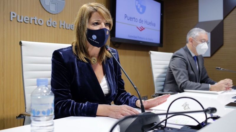 El Puerto de Huelva cierra el año con una subida de tráfico del 2,5% y prevé acometer proyectos relevantes para 2022