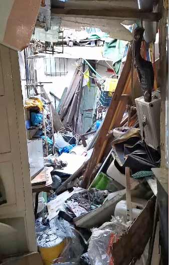 Satisfacción y reproches en Mesa de la Ría tras ser desmantelada la vivienda insalubre del Matadero