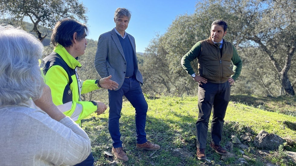 Habilitado un sendero que permite llegar hasta el yacimiento de El Castañuelo