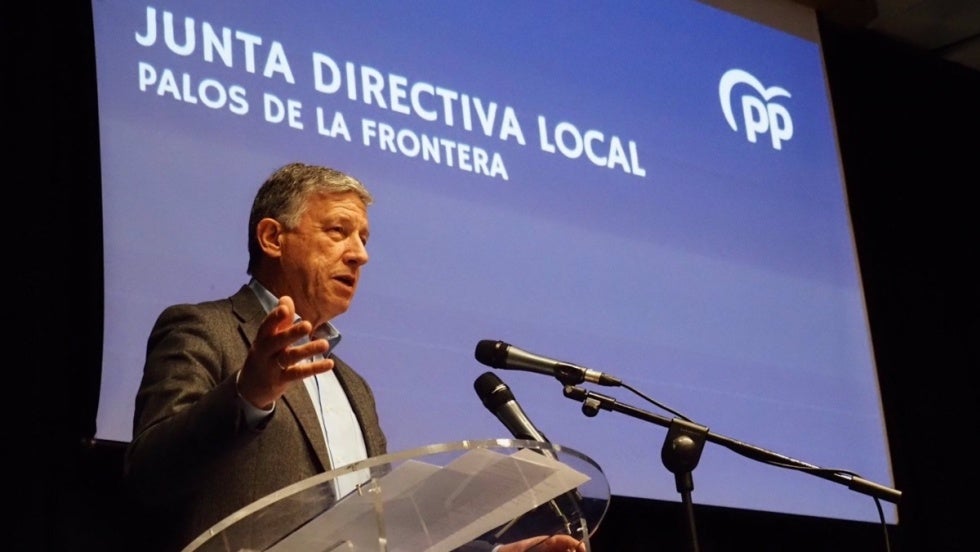 Carmelo Romero repite como candidato del PP para ampliar su mandato como alcalde de Palos