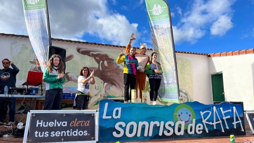 Sebastián Gómez y Noemí Delgado en la prueba larga y Nicolás Mateos y Paula Rodríguez en la corta, ganadores de 'La Sonrisa de Rafa'