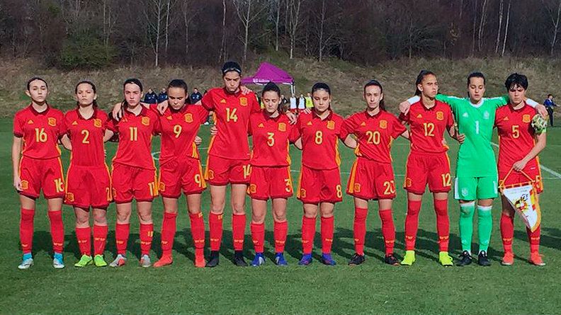 Tercer puesto para Nazaret Martín con España Sub-16 en el Torneo de Desarrollo de UEFA