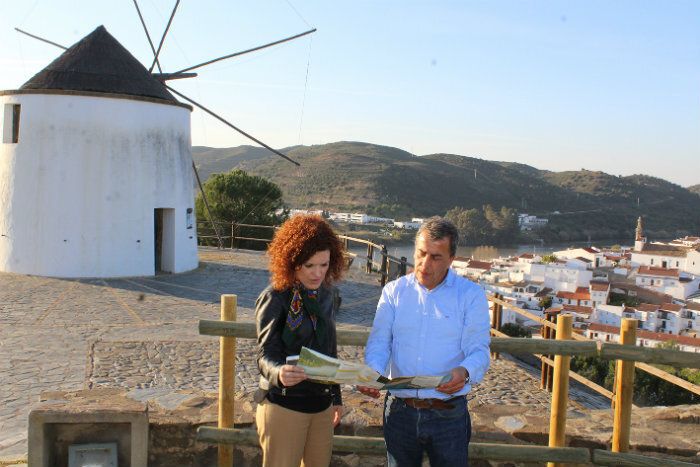 Diputación apuesta por los itinerarios ambientales, culturales y turísticos del Bajo Guadiana