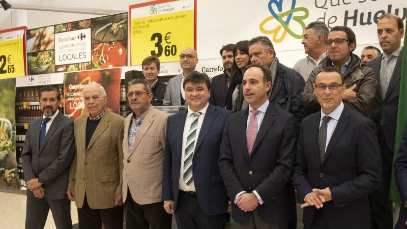 ‘Que sea de Huelva’ llega a Carrefour con una cuidada selección de productos onubenses