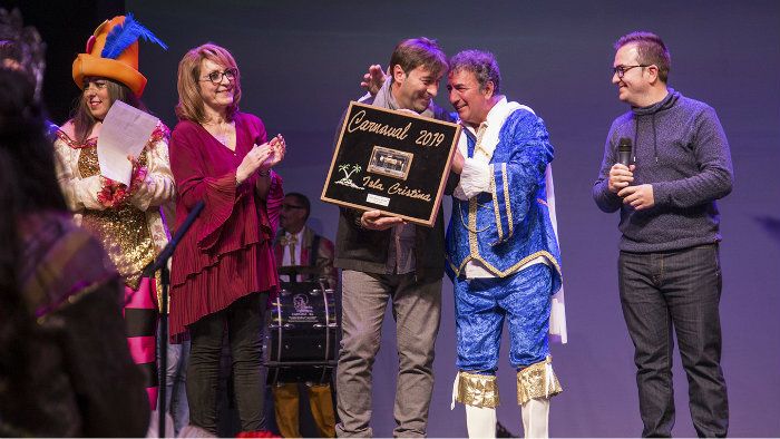 Juan Venegas recibe el ‘pito de caña’ de Isla Cristina