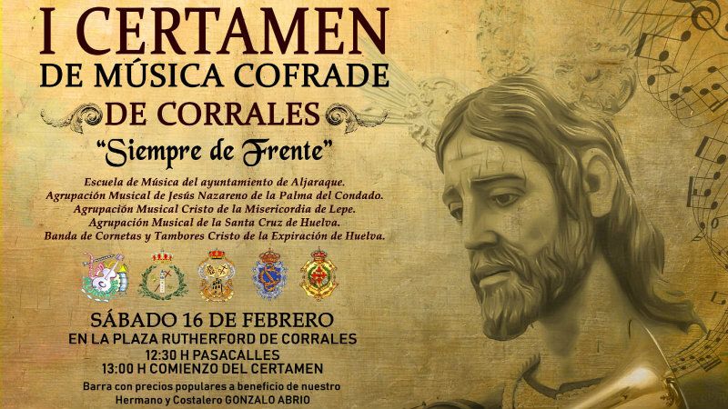 Certamen de Música Cofrade a beneficio de Gonzalo Abrio este sábado en Corrales