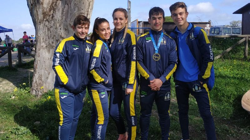 El RCM de Huelva y el CDN Punta Umbría brillan en el Andaluz de Piragua Cross
