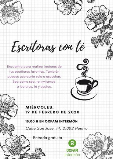 Micro abierto para leer en femenino en Oxfam Intermón