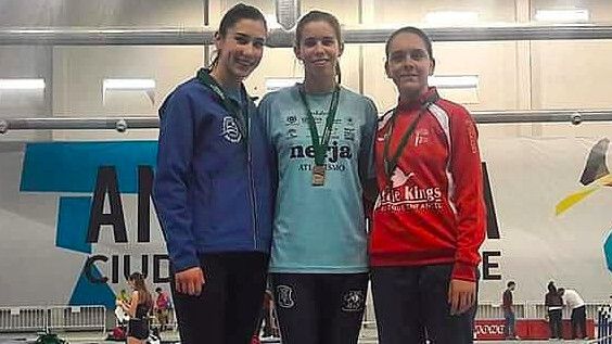 Lorena Martín, subcampeona andaluza sub 18 de pentatlón