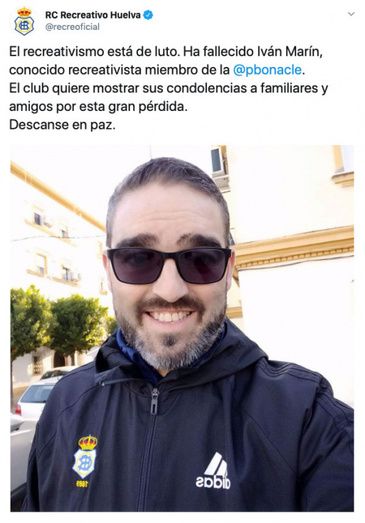 El runrún: Sentido adiós a un recreativista