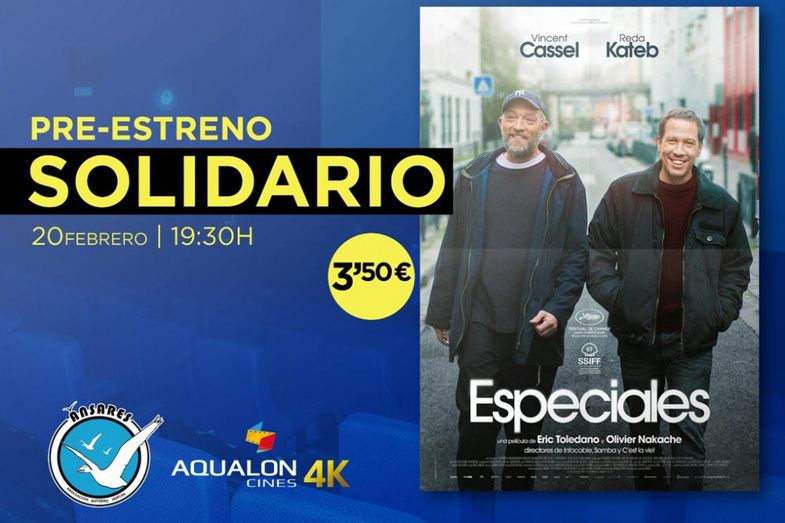 Preestreno benéfico de 'Especiales' en Cines Aqualon