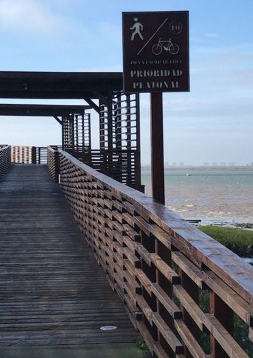 El Puerto de Huelva instalará zonas de ejercicio y juegos infantiles junto a la Ría