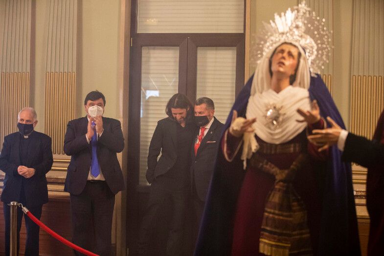El nuevo Misterio de la Hermandad de El Perdón se puede visitar hasta el día 5 en el Ayuntamiento