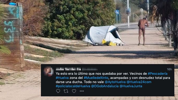 El runrún: Acampada al desnudo en Pescadería