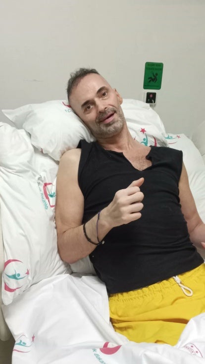 Ersen Martin va recuperándose tras un largo tratamiento por la rotura de aorta que casi le cuesta la vida
