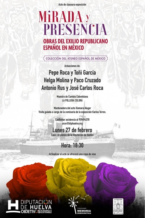 Actuaciones, una visita guiada y una muestra de cumbia clausuran ‘Mirada y presencia’