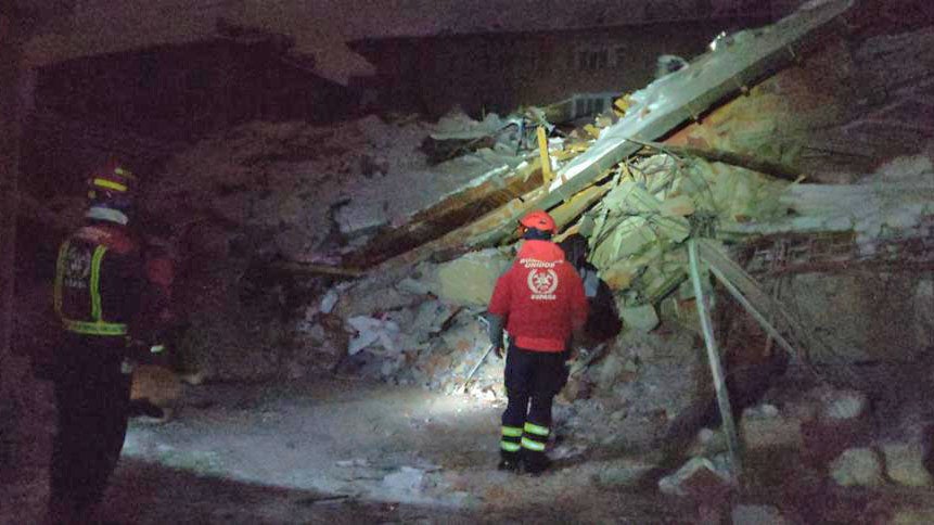 Los bomberos de Huelva continúan actuando ante el terremoto de Turquía: son el único equipo en la ciudad de Elbistán